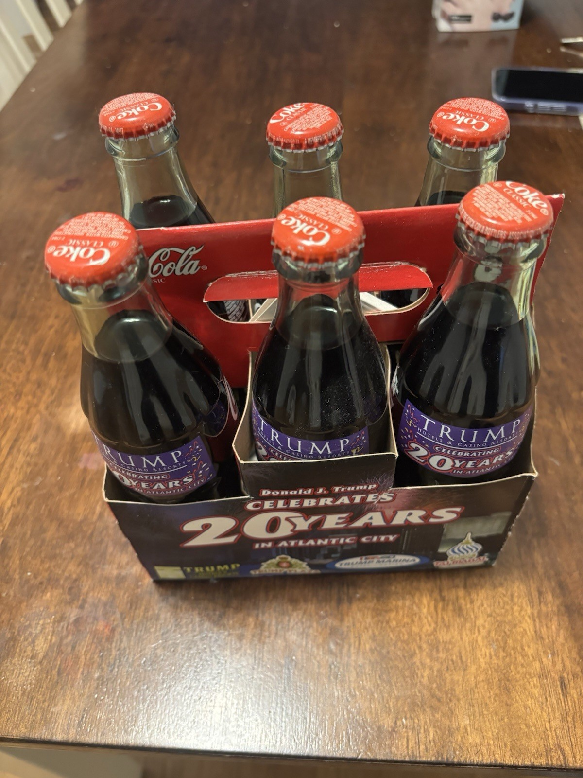 Donald Trump Coke 20 Anniversary Limited Edition