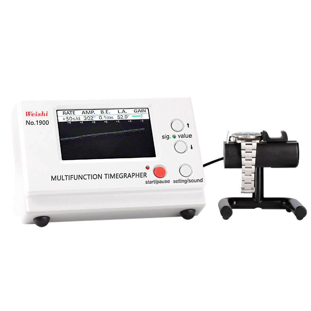 No.1900 Watch Timegrapher Tester Mechanical Calibration Tool Multi-Function