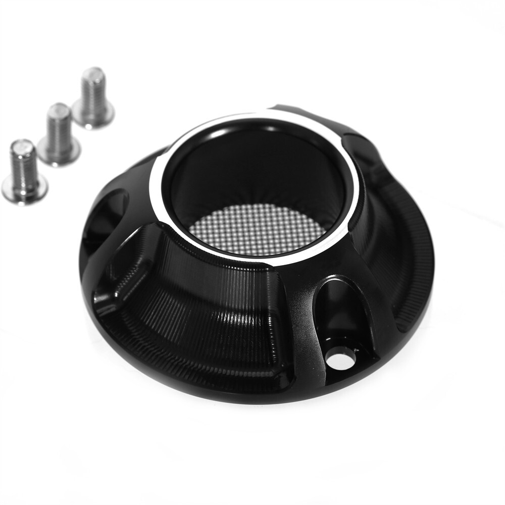 Black Exhaust Power Tip w Screen Arrestor For Honda CRF110F CRF 50F 70F 80F 100F
