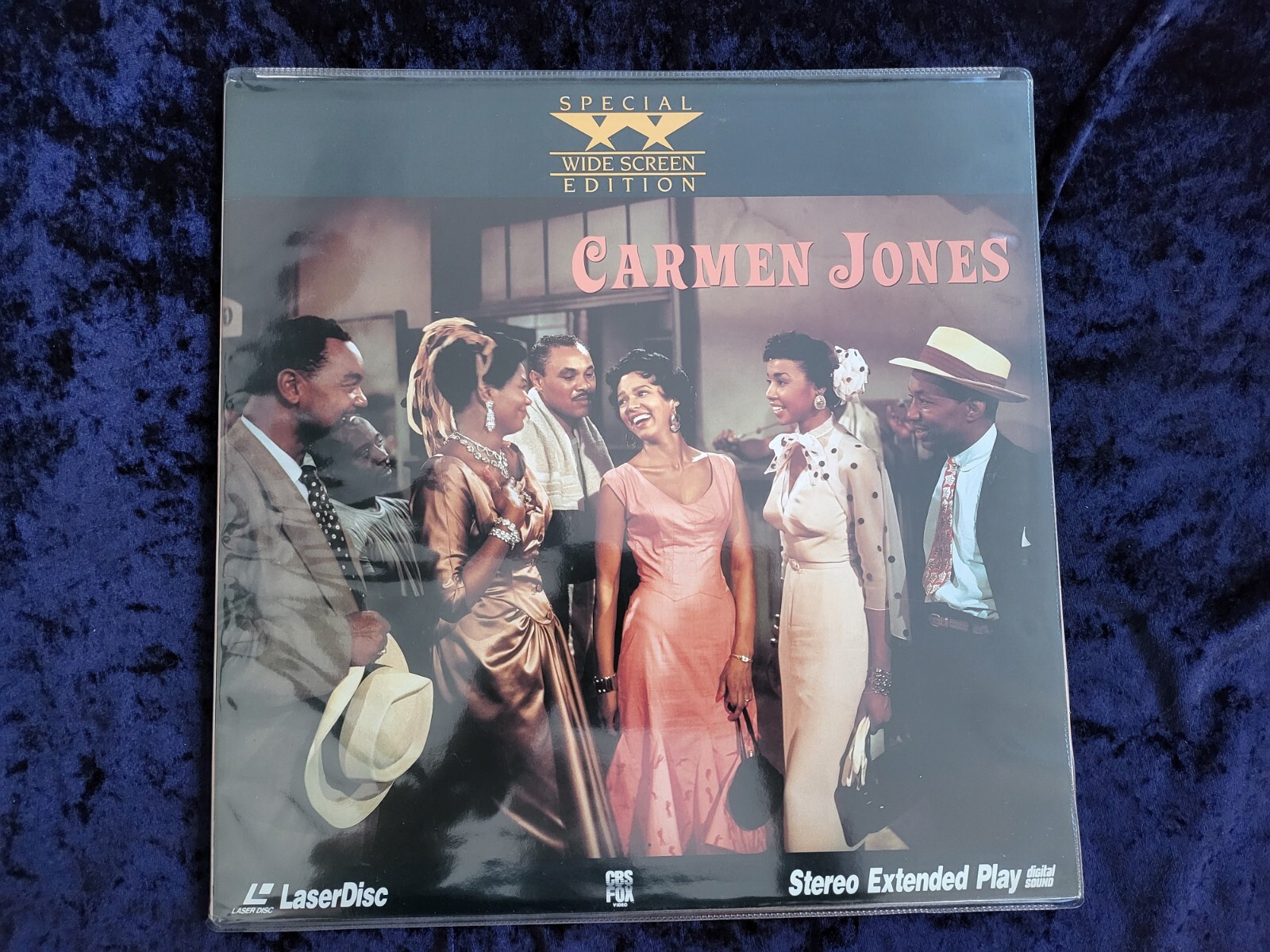Carmen Jones Widescreen Laserdisc - Harry Belafonte, Dorothy Dandridge
