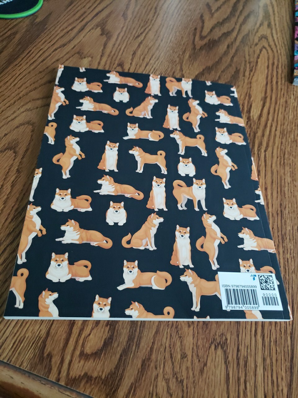 Sketchbook Dog Covered Notebook Front And Back 8.5 X 11 for Drawing New