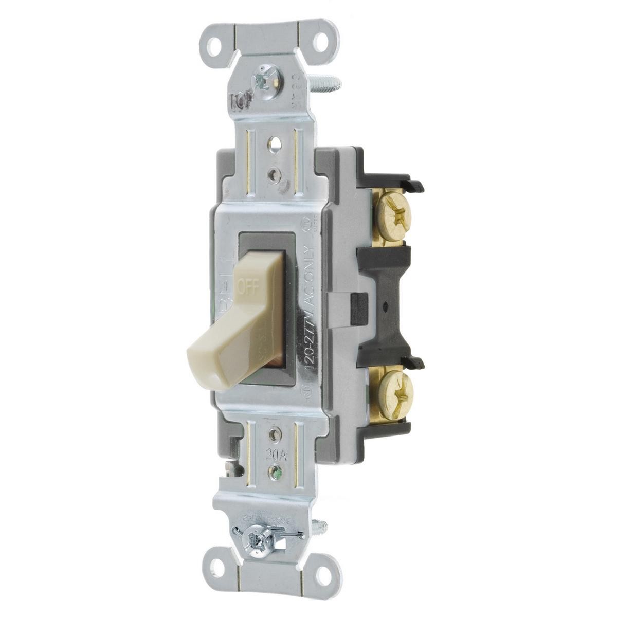 Wiring Device-Kellems CS120I 1/2" AC Toggle Switch 120-277VAC 20A 5540W