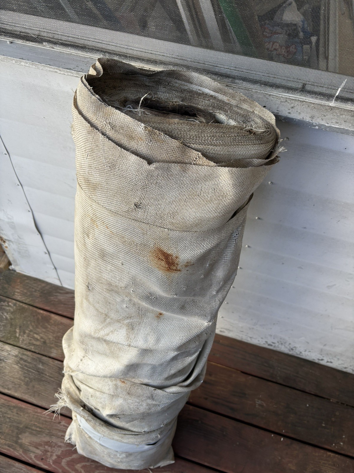 Printable Glass Fiber Cloth 606' L x 50" W, White (New Other, Distressed Box)