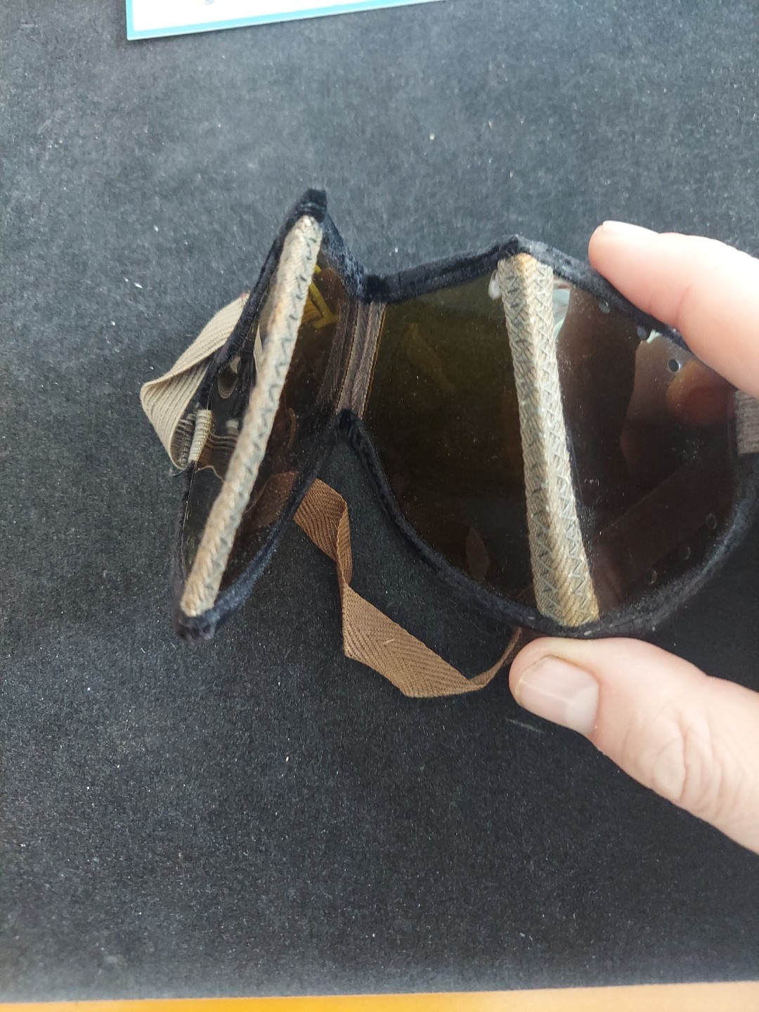 Vintage World War 2 Afrika Motorcycle Dust Eye Protection