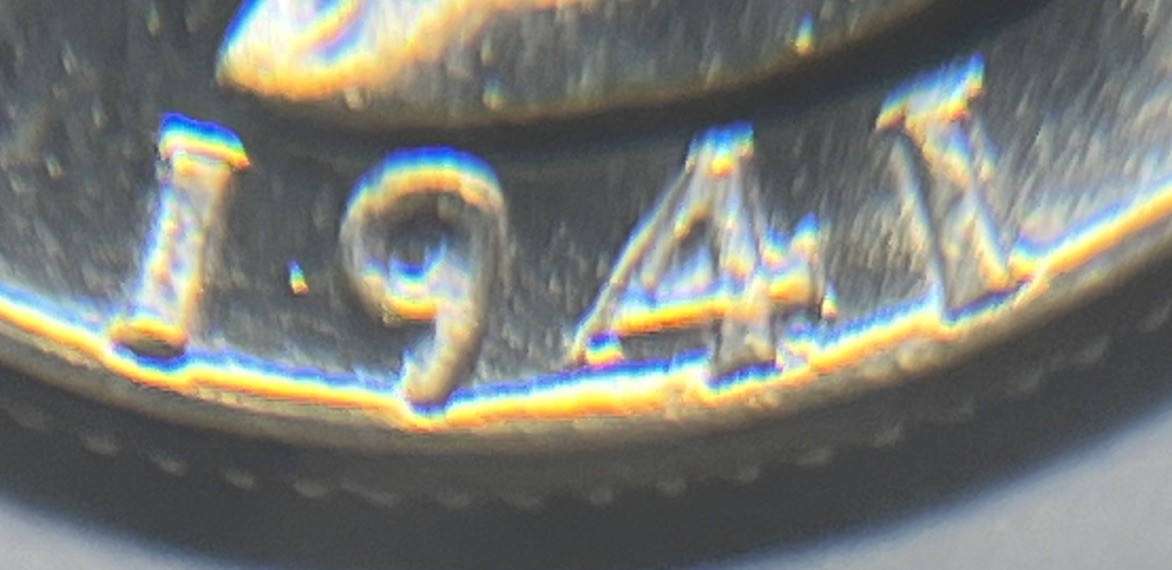 1941 4/4 Washington Quarter Date Errors 4 Over 4 Die Cracks Reverse Uncirculated