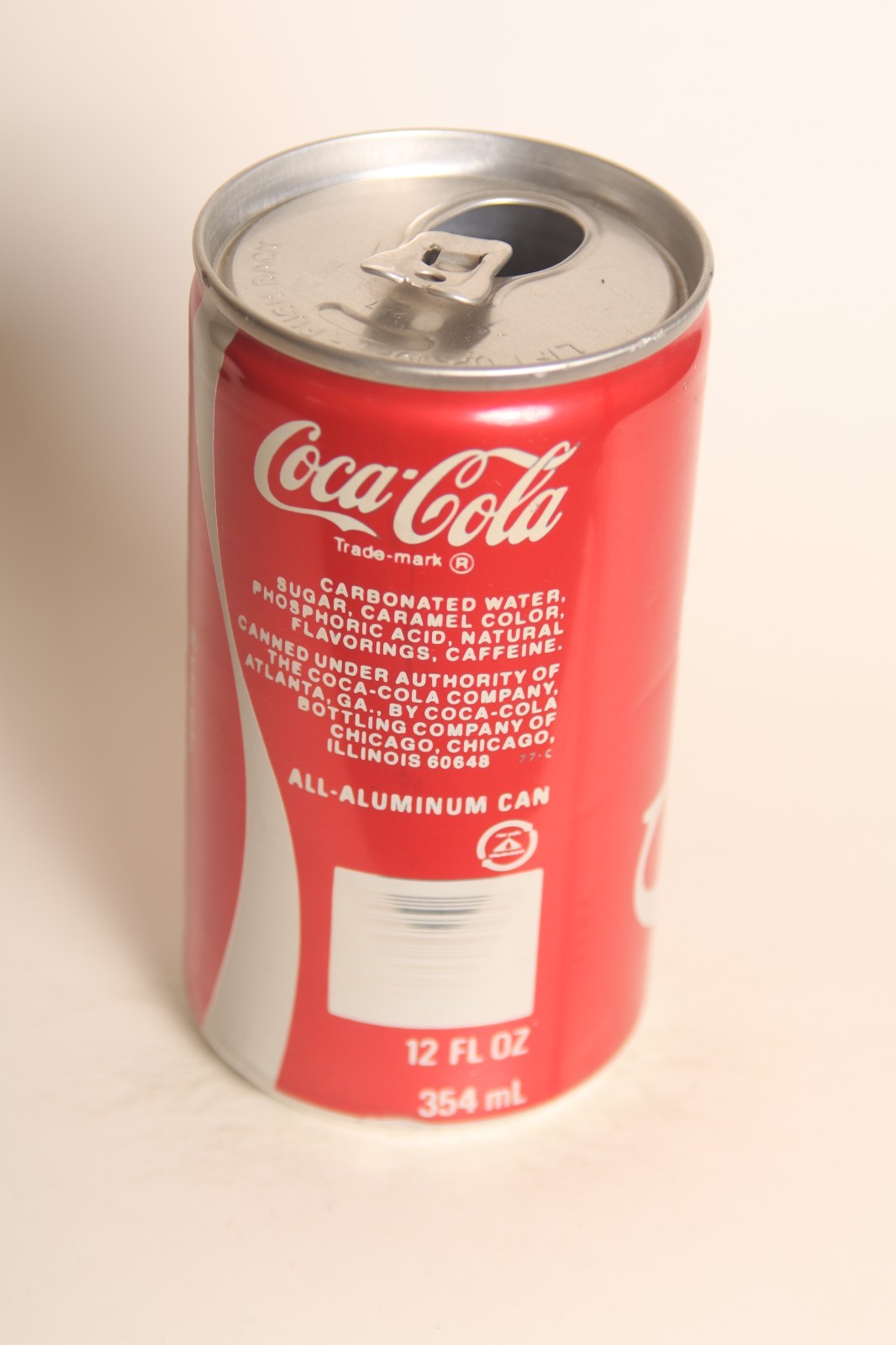 Coca-Cola soda can - 12oz