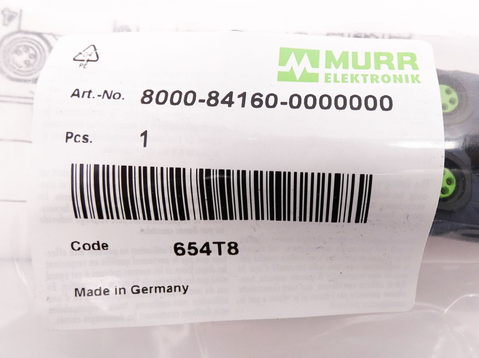 Murr Elektronik 8000-84160-0000000 Sensor/Actuator Box -Unused-
