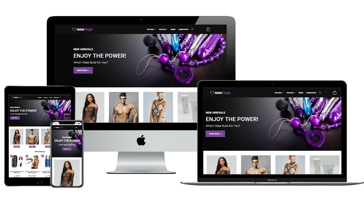 Turnkey Adult Toys Drop Shipping /Affiliate Store Website + Free Hosting