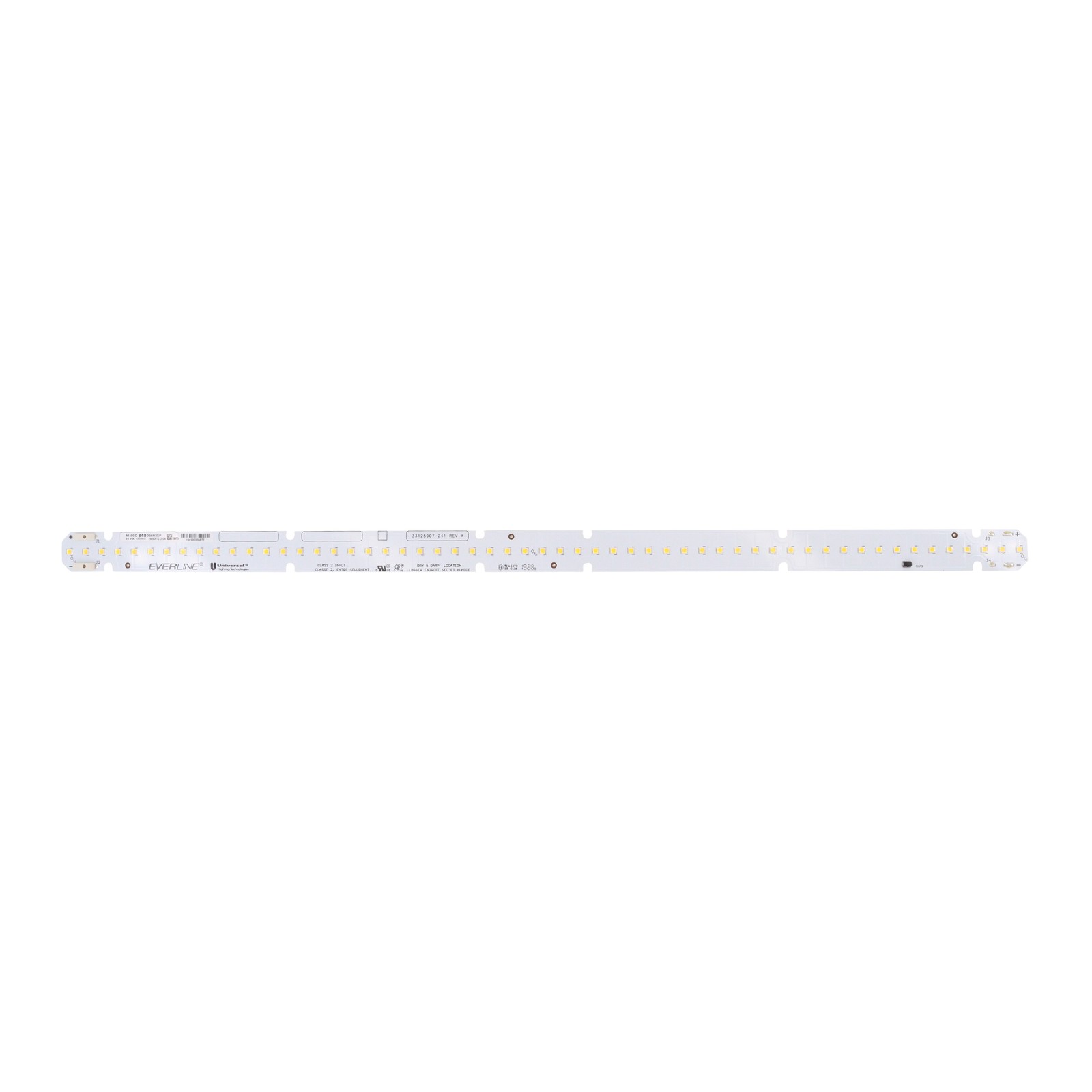 UNIVERSAL M10CC840D56N2SP50C LINEAR LED SMD MODULE, 56-LED, 1200MA 23V 4000K 22"