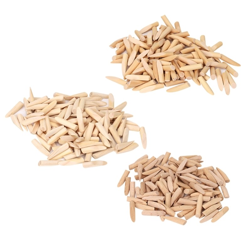100Pcs Pocket Hole Plugs 9.5mm Plugs Woodworking Furniture Jointing