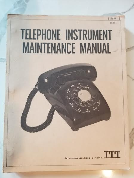 Vintage Tech - Telephone Instrument Maintenance Manual