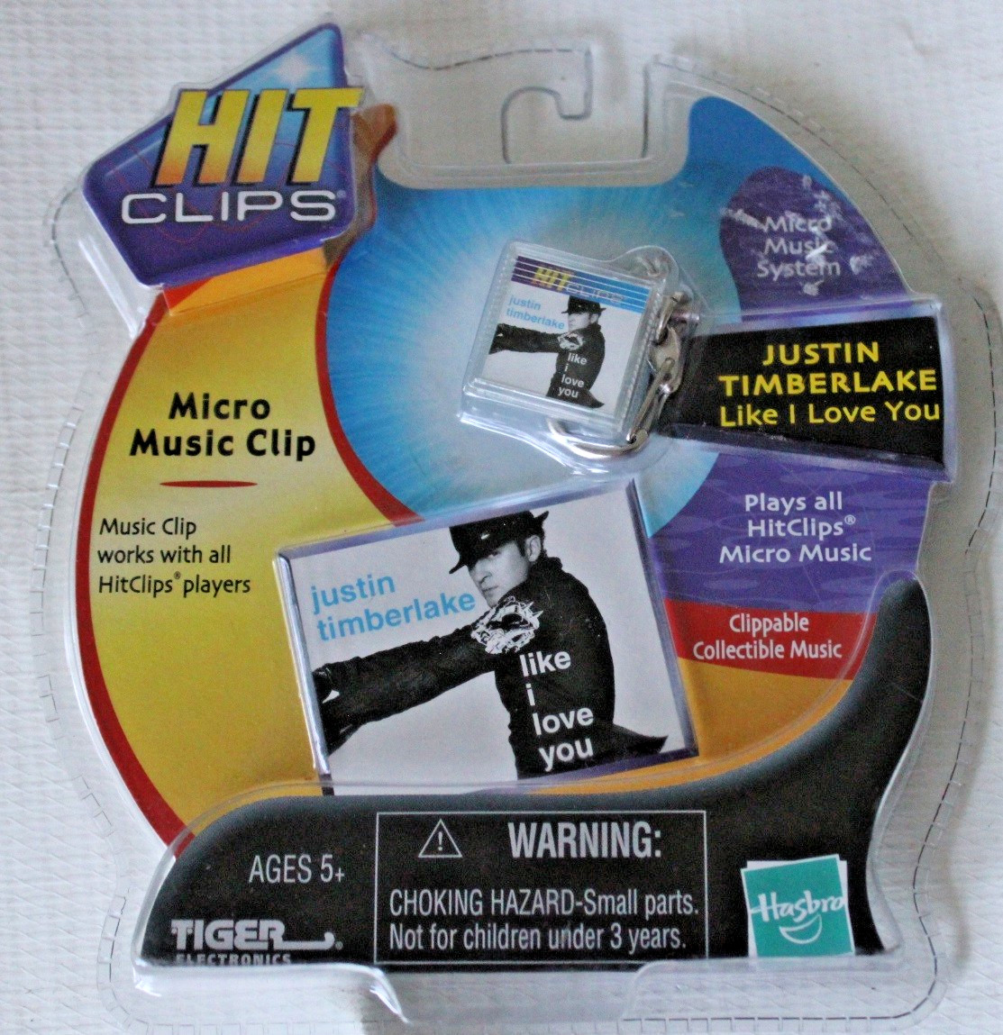 HIT CLIPS Justin Timberlake  "Like I Love You" Chip Tiger Music New in package