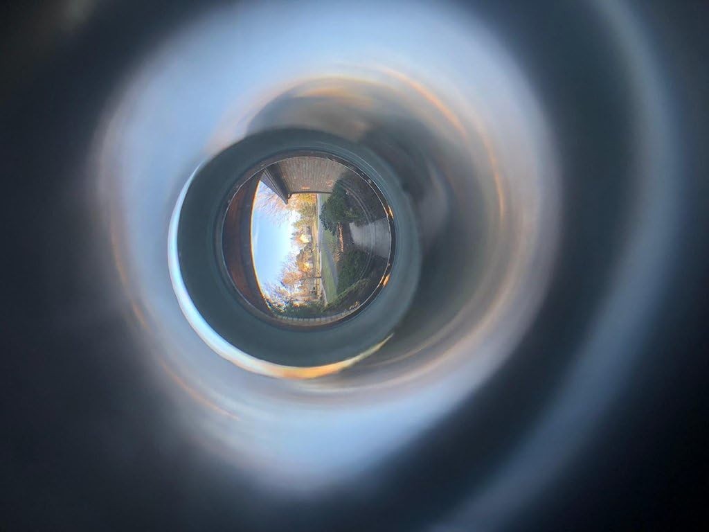 High-Quality Solid Brass Door Viewer for Enhanced Security – 220-Degree Clarity