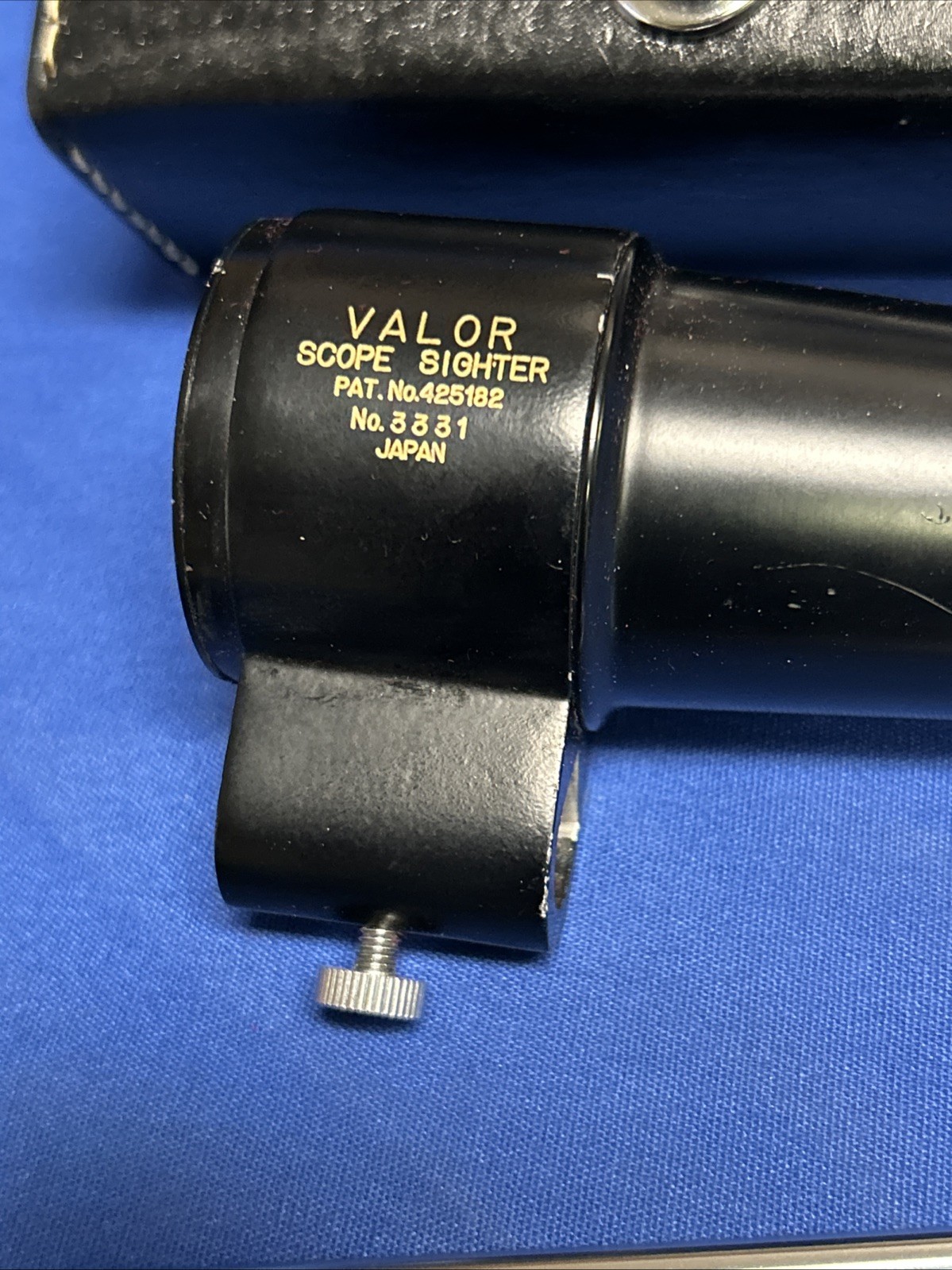 Vintage Valor Scope Sighter Bore Scope in case Made in Japan