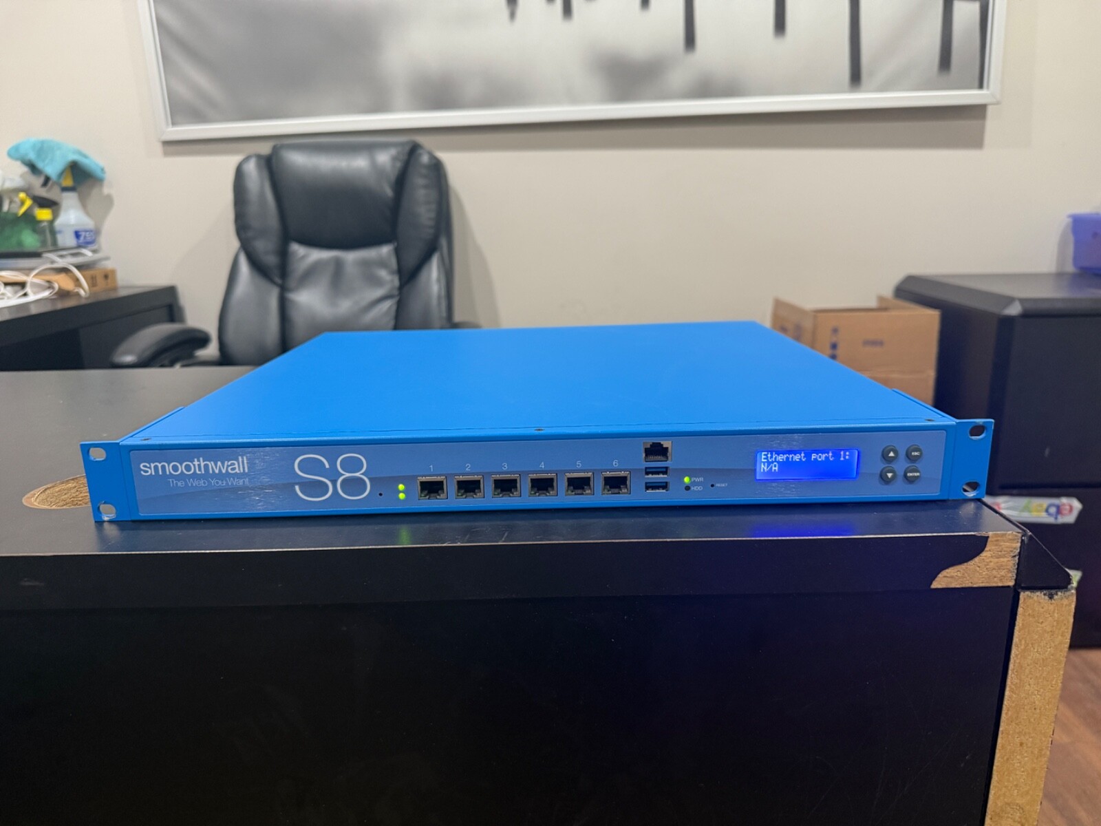 Smoothwall S8 Caswell CAR-3046 6-Port VPN Firewall