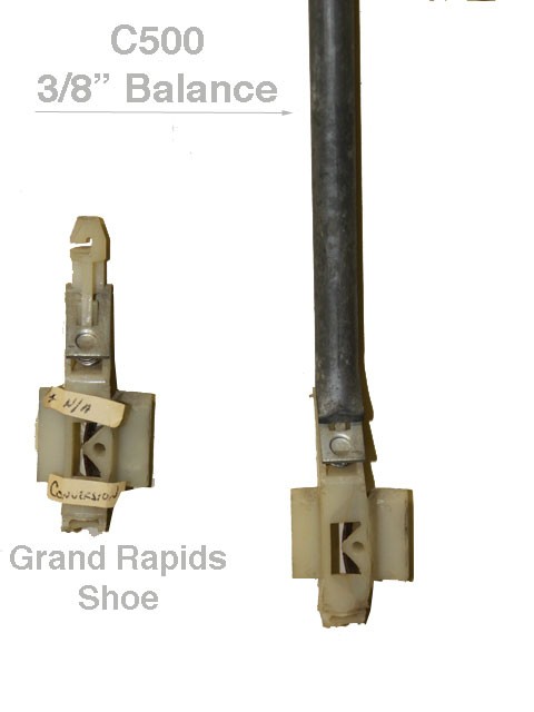 Balance Shoe C500 Grand Rapids Discontinued 3/8" Spiral Balance Cross Pin Metal