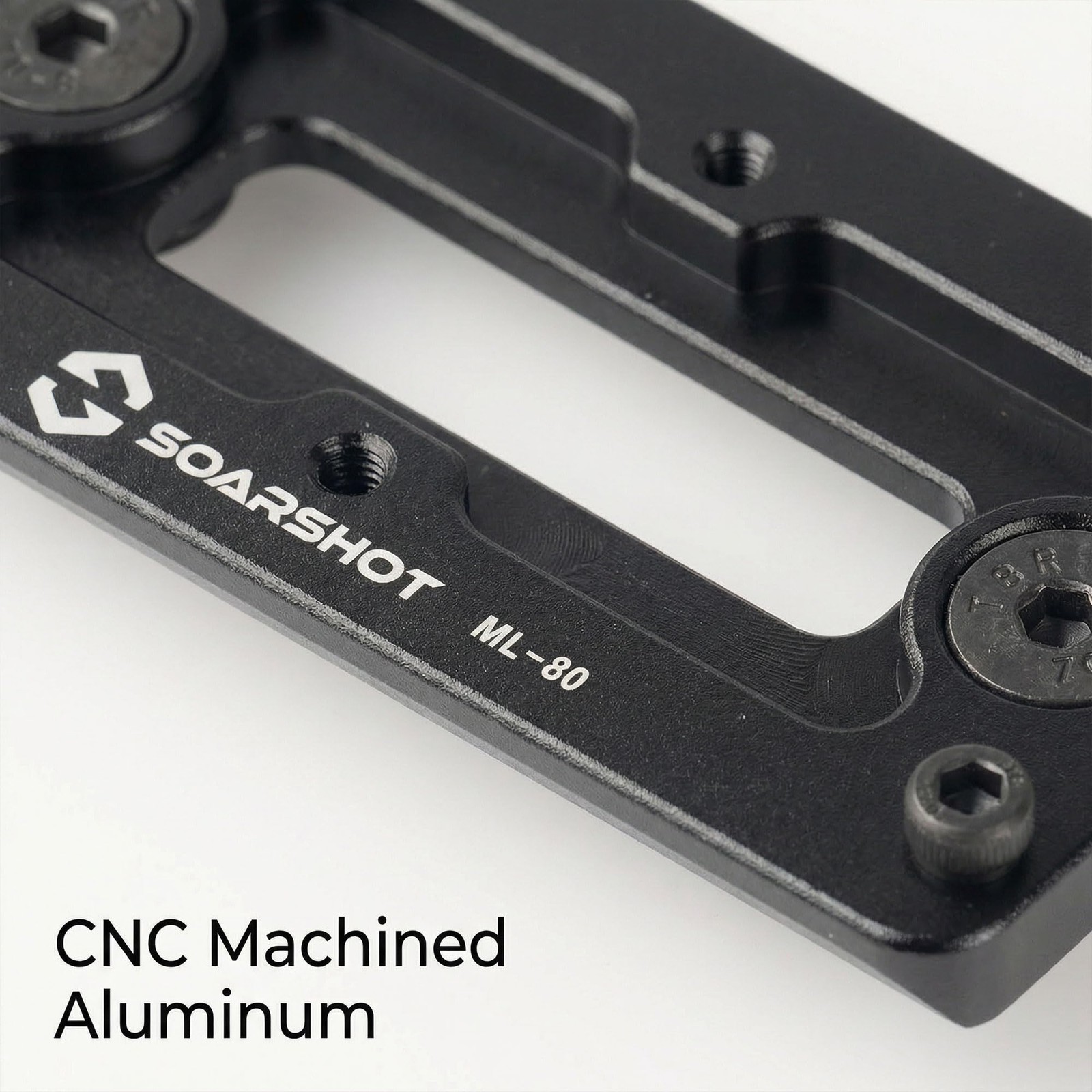 SOARSHOT MLOK Arca Rail Adapter, Quick Release Dovetail Plate Compatible with...