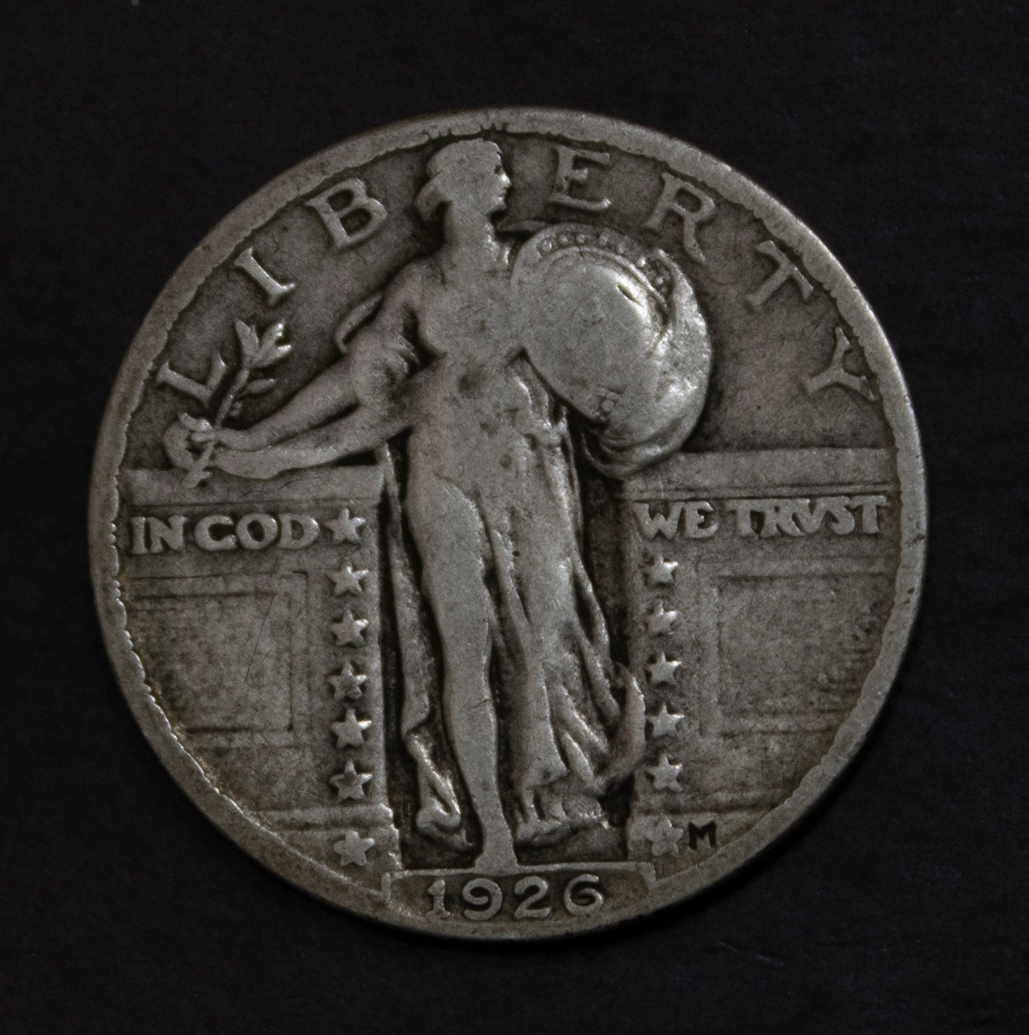 1926 Standing Liberty Quarter VF..............Lot 6248