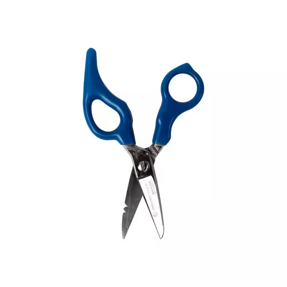 JONARD TOOLS Stainless Steel Electrician Scissors, For Heavy Duty Use W/ Ergonom