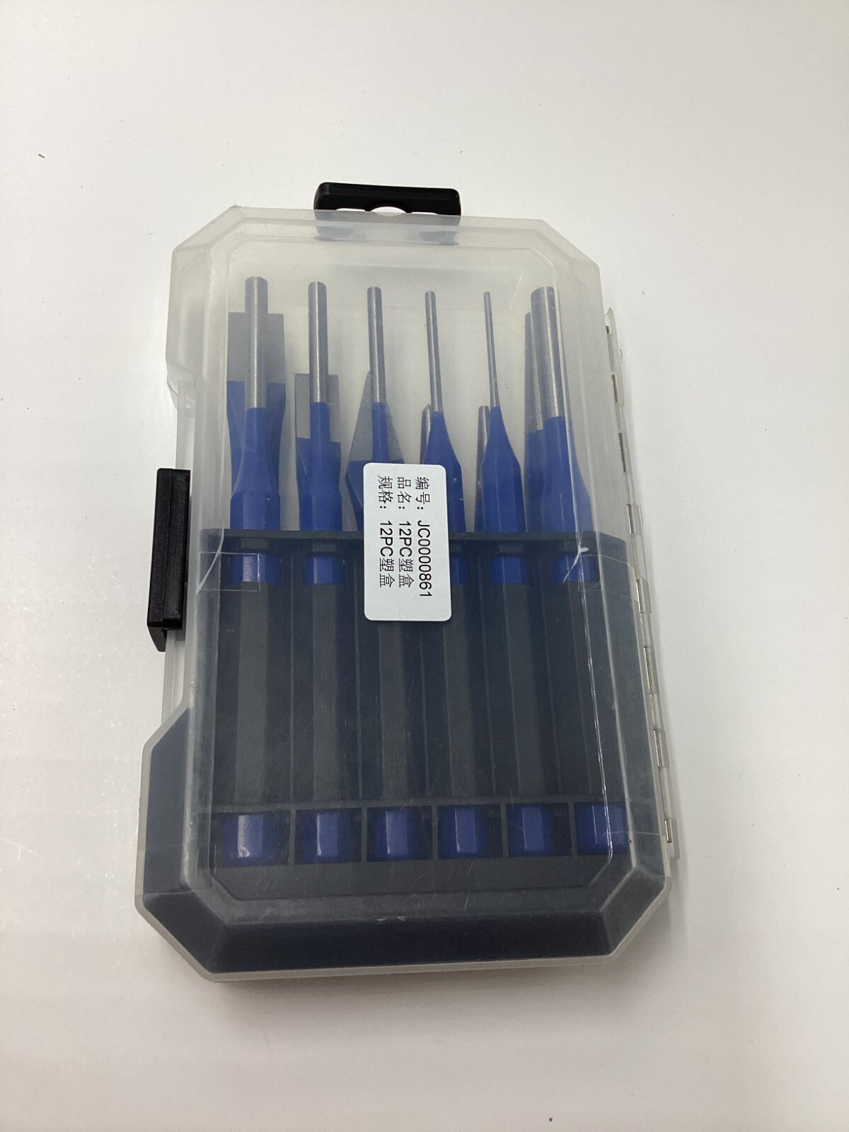12 Piece Punch and Chisel Assembly Blue Handle JC0000861