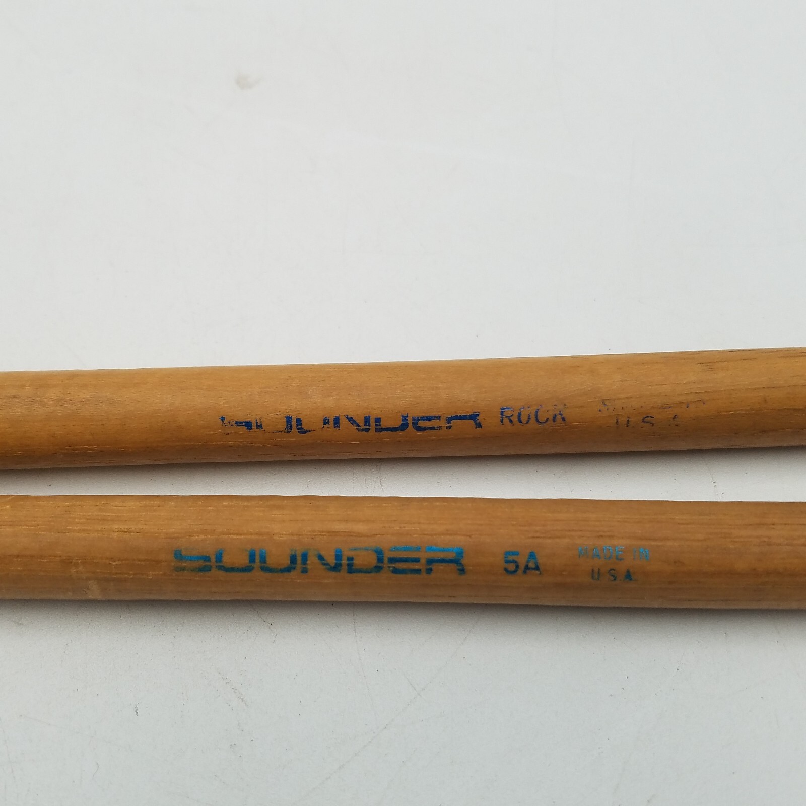 Pair of VTG Sounder 5A Wood Drumsticks 16"