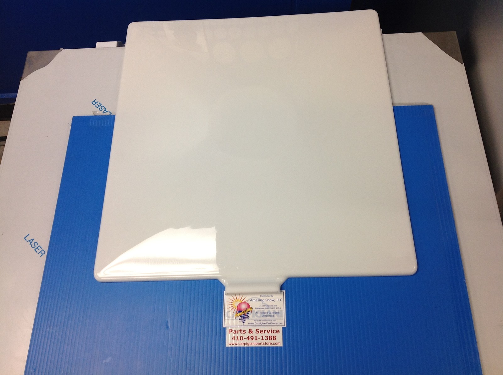Carpigiani Parts Coldelite Soft Serve Ice Cream Mix Tank Cover UF-253 & UF-263G