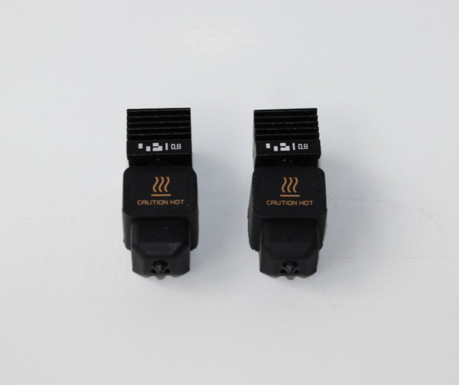 2 Pack 0.8MM Hardened Steel Hotend for Bambu Lab X2D/P2S/H2D/H2S