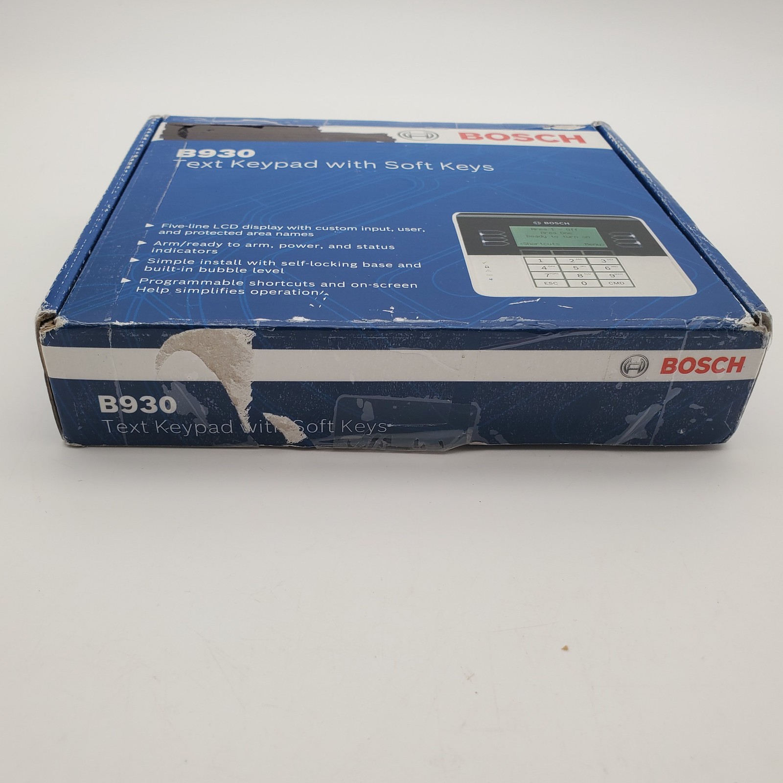 Bosch B930 Text Keypad with Soft Keys - Sealed Worn Box