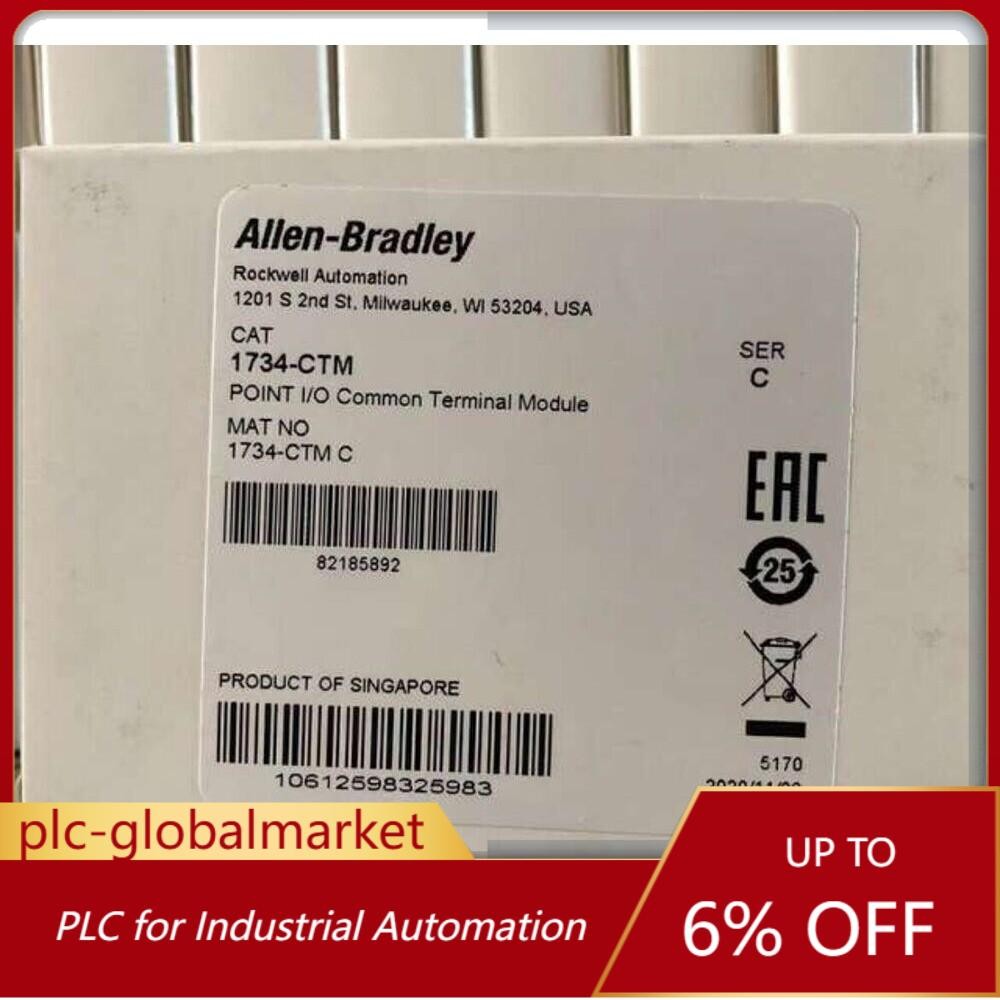 NEW Allen-Bradley 1734-CTM Common Terminal Module Point I/O 1734CTM US Free Tax