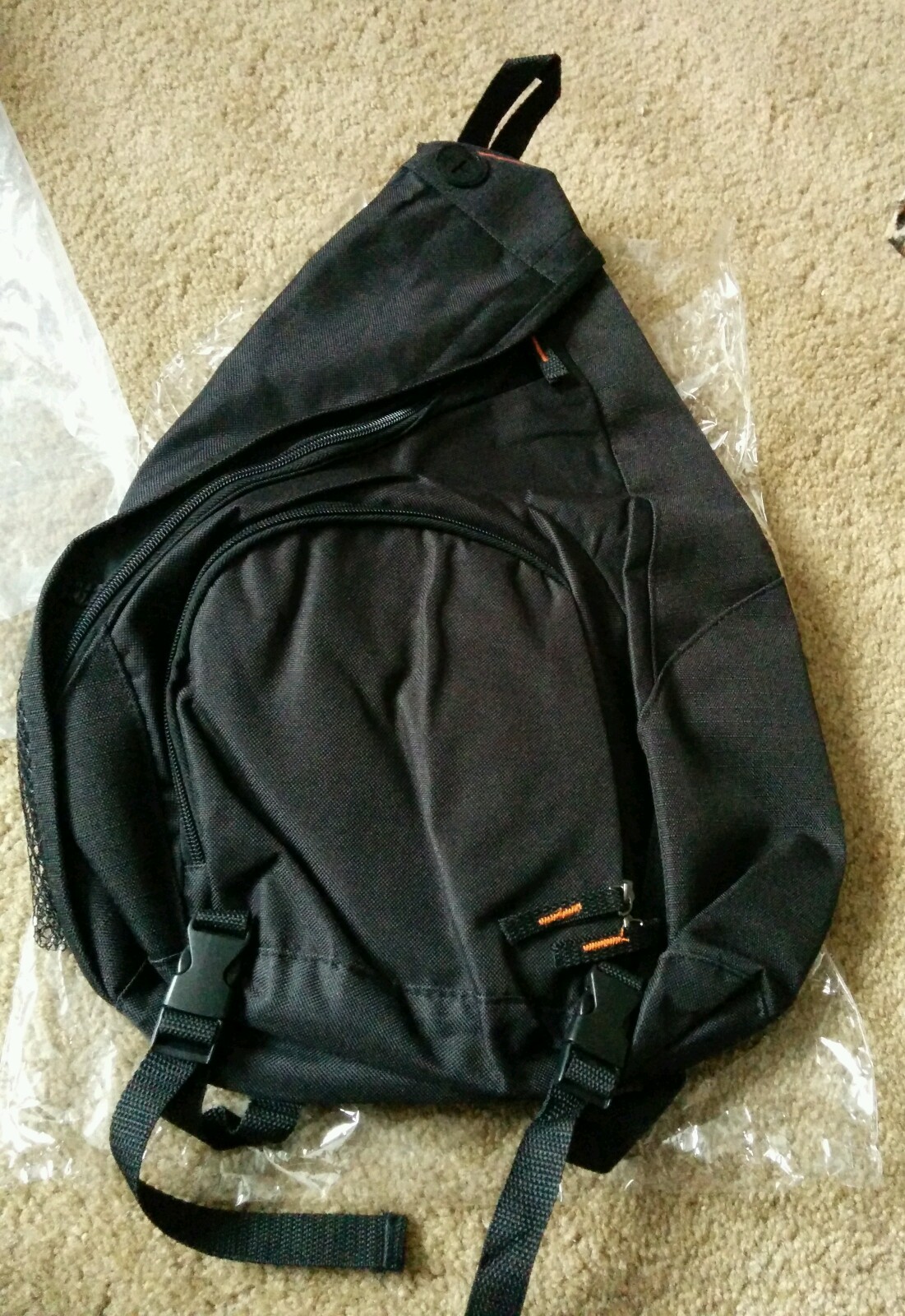 New Yens Fantasybag Backpack/Sling Bag-Black