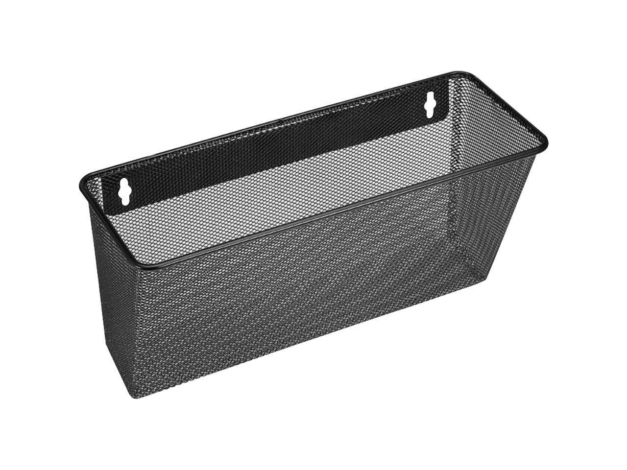 Lorell Black Mesh Wire Wall Pocket