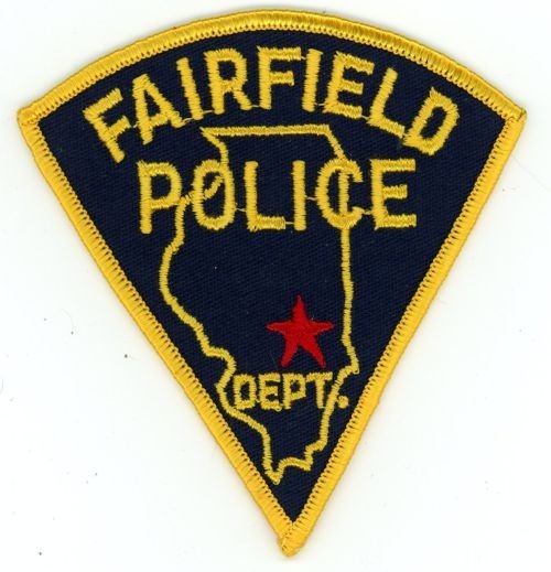 ILLINOIS IL FAIRFIELD POLICE NICE SHOULDER PATCH SHERIFF