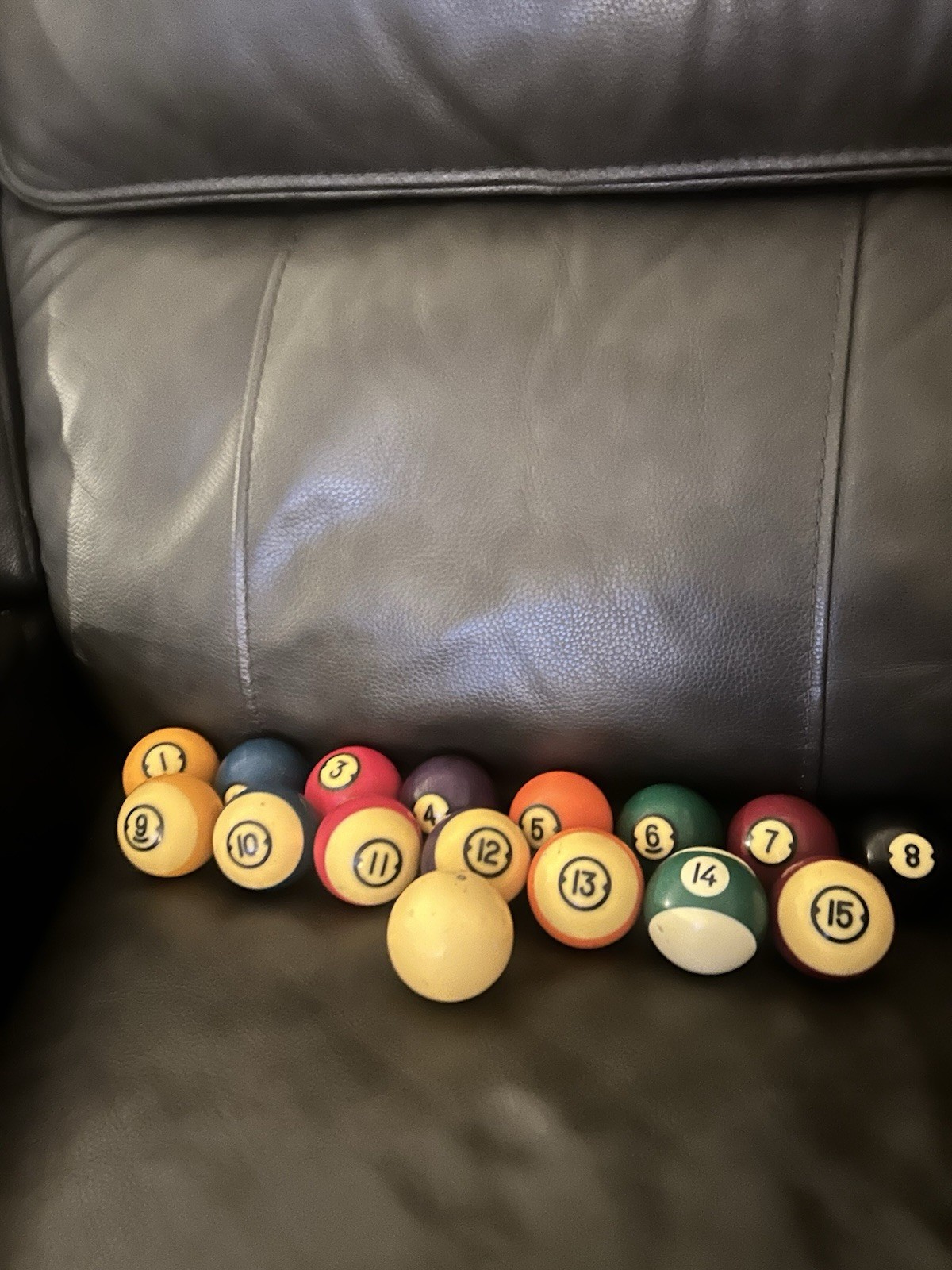 Vintage Brunswick Centennial Billiard Pool Balls Complete Set - No Box FREE SHIP