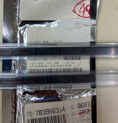 STK14C88-NF45 SIMTEK IC NVSRAM 256KBIT PAR 32SOIC SMD ROHS 2 PIECES