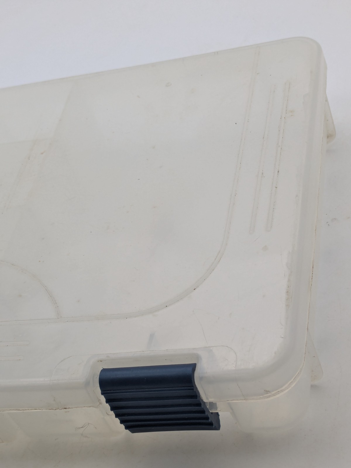 3 Clear Plastic Adjustable Storage Organizer Utility Craft Tackle Boxes 10.75"