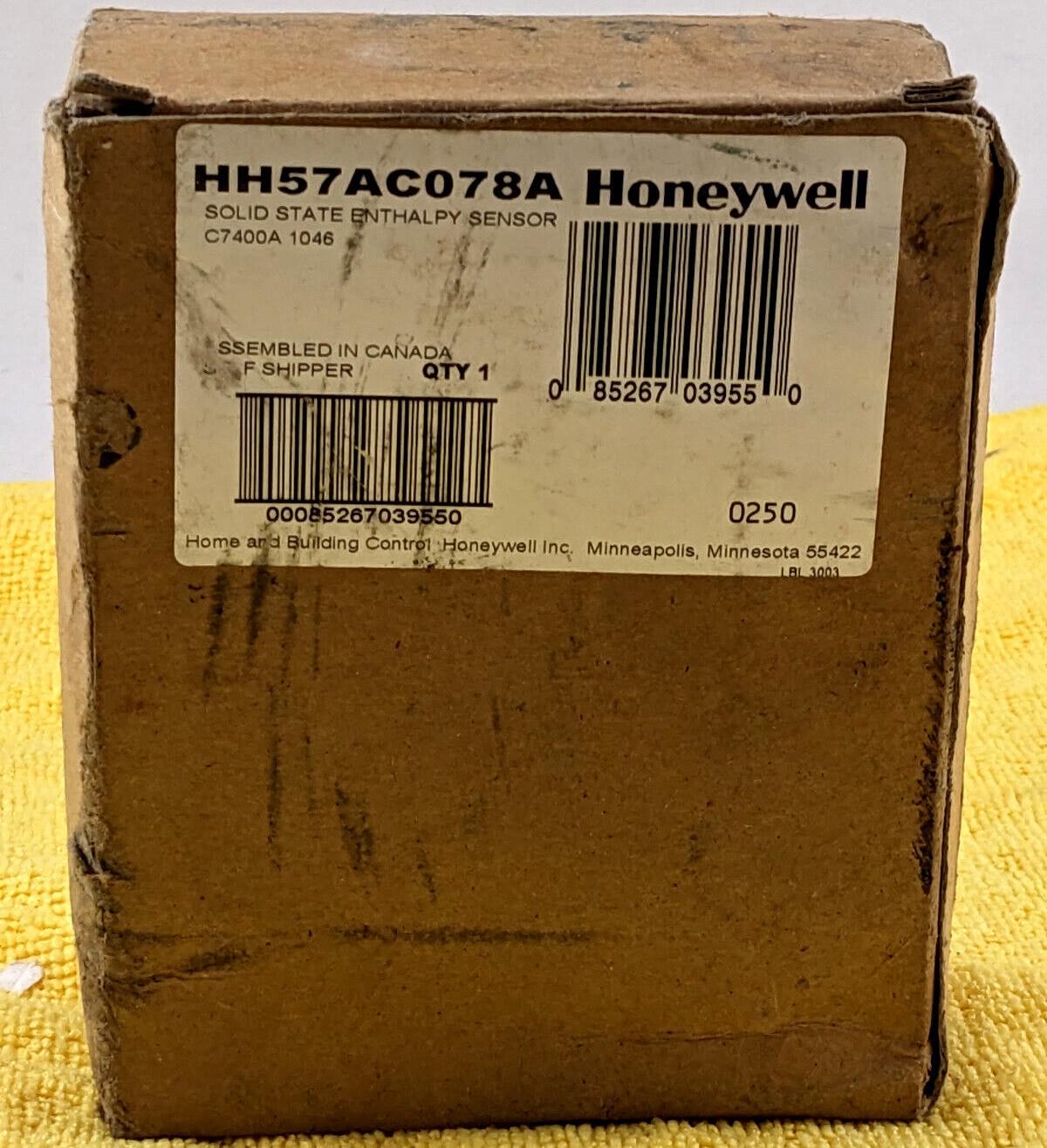 HONEYWELL HH57AC078A SOLID STATE ENTHALPY SENSOR