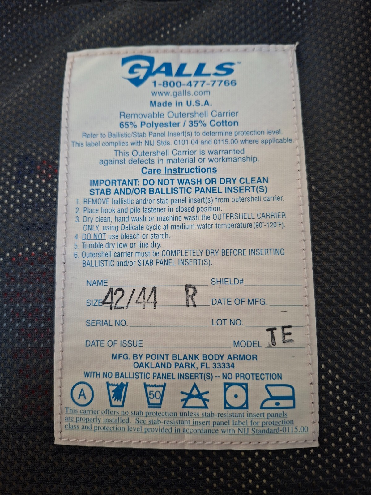 Balls Tactical Vest