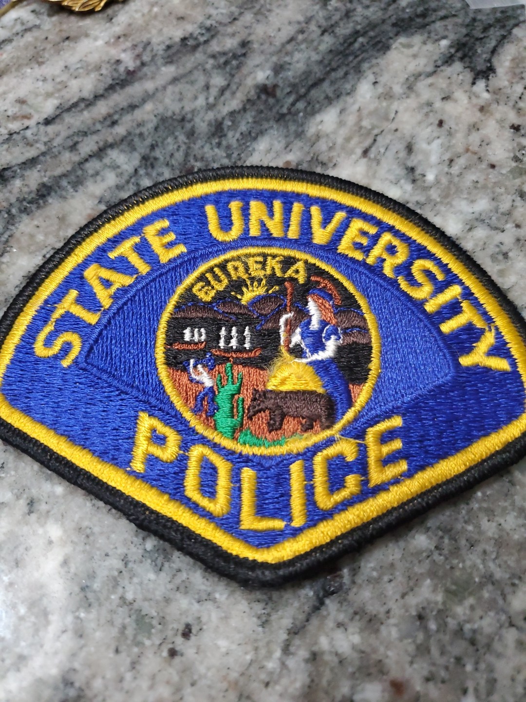 California State University Police Patch