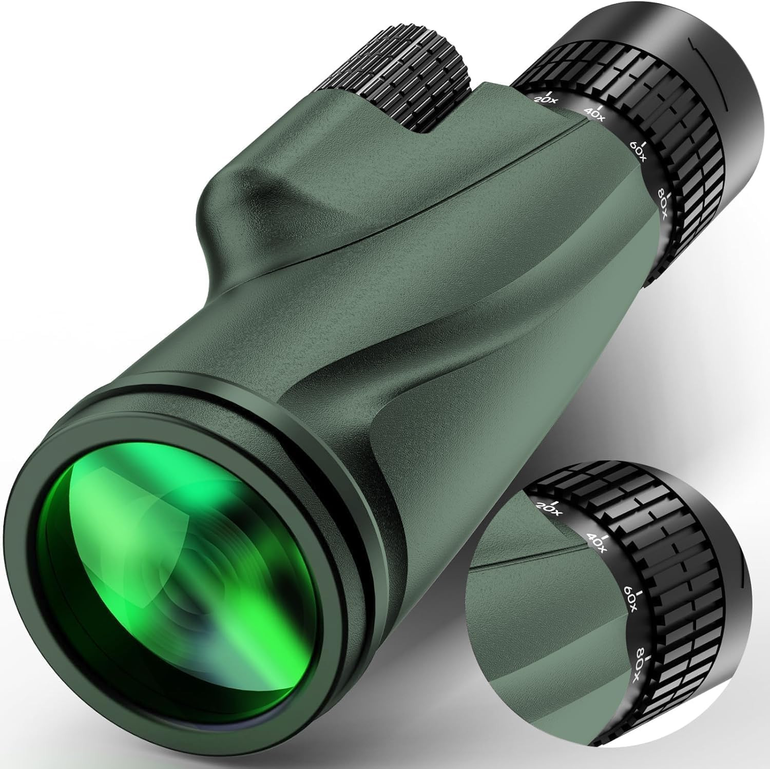 Monocular Telescope 80 X 100 High Powered Monoculars for Adults with Tripod, Mon