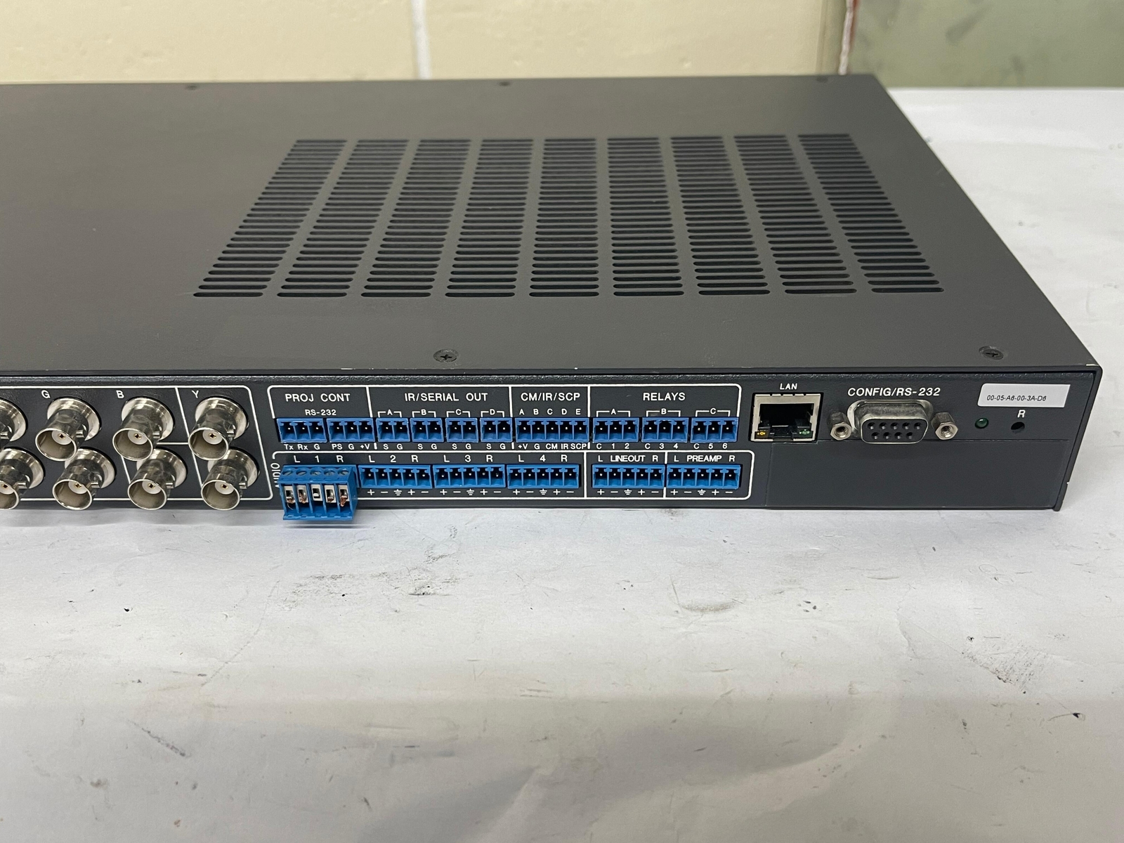 Extron System 5 IP Switcher with Front Panel Control