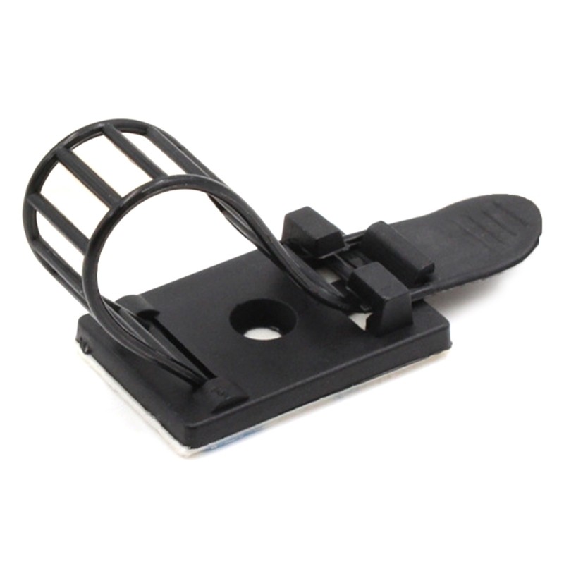 100Pcs Adjustable Cable Organizers Wire Winders Clip for Cable Managements