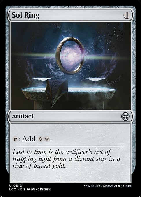 Sol Ring 313 U Normal LCC MTG NM