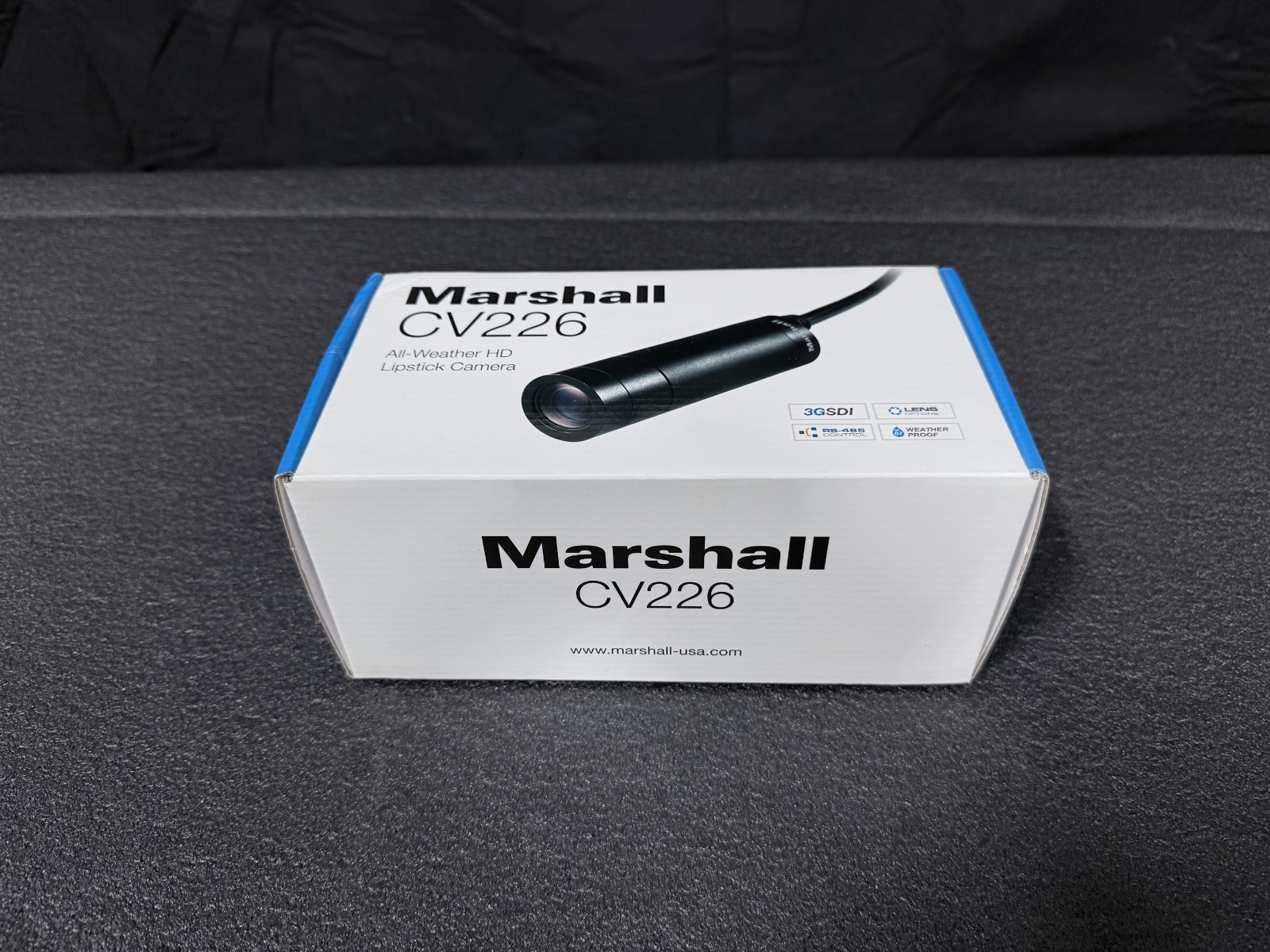 Marshall CV226 All-Weather HD Lipstick Camera - 3G/HD-SDI, IP67, RS485 NEW