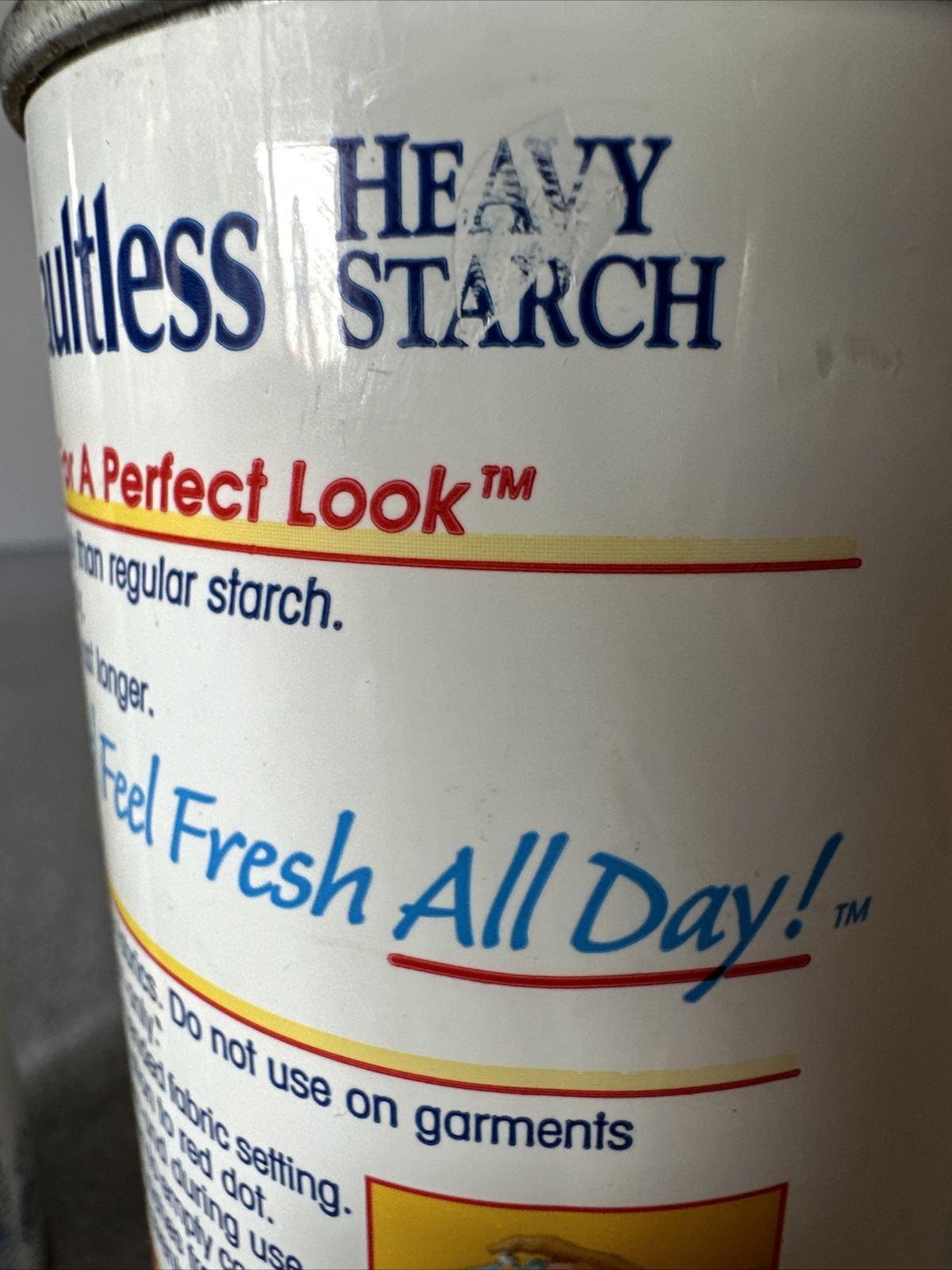 Faultless- Professional Formula, Heavy Starch, Vintage 22oz. 2000 exp date