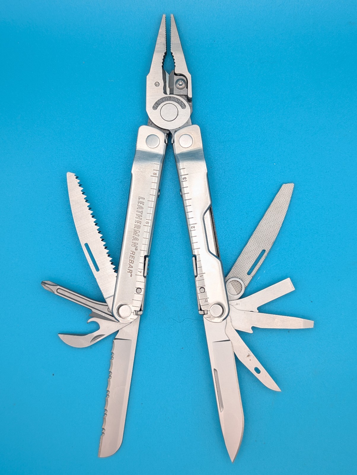 Leatherman Rebar Multi-Tool! Stainless! With Sheath!