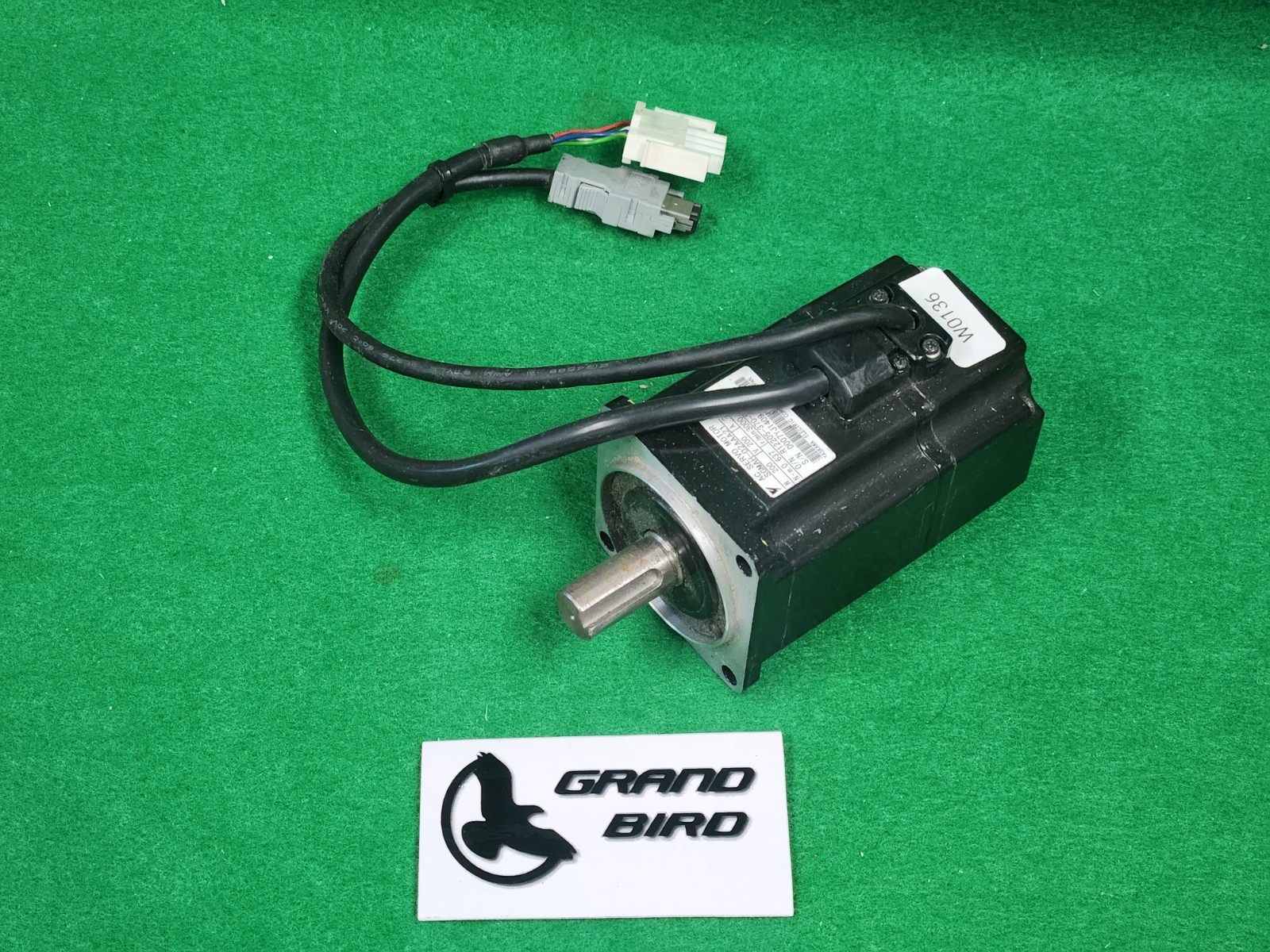 YASKAWA SGMAFH-02AAA21 AC SERVO MOTOR, USED