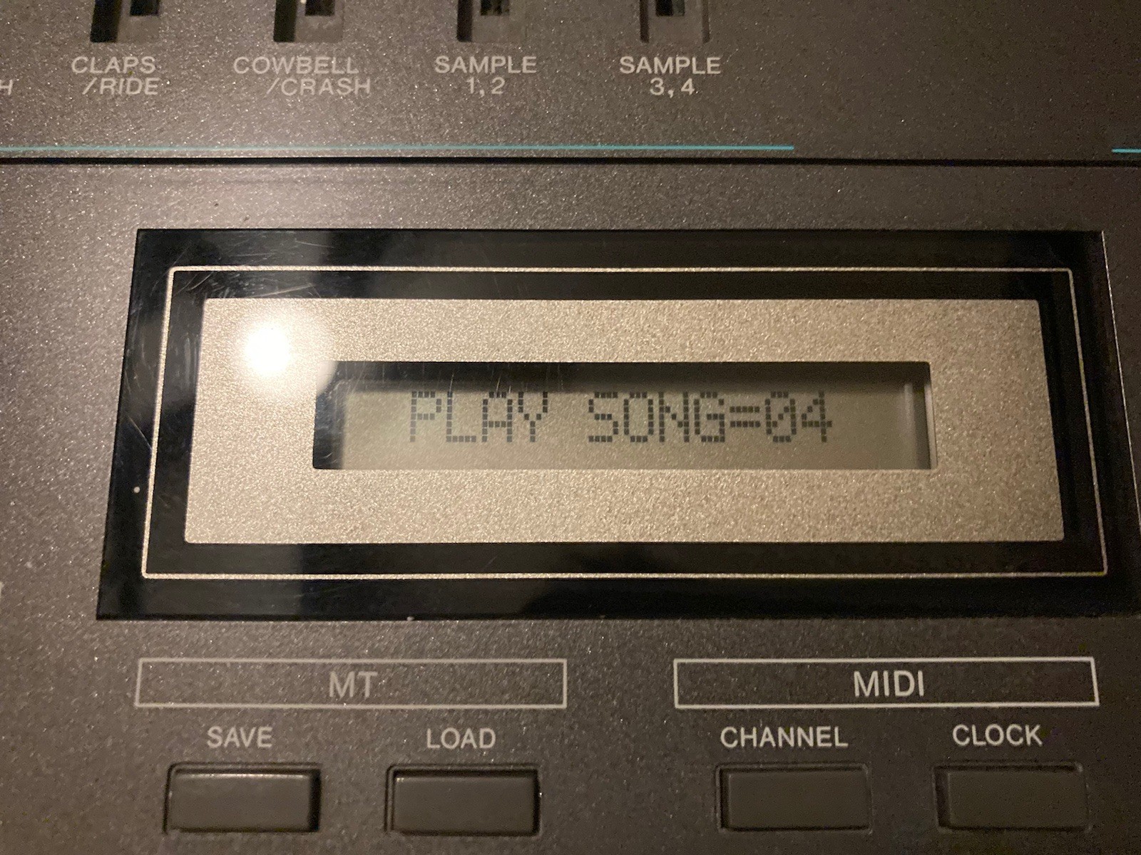 Casio RZ-1 Drum Machine Digital Sampling Rhythm Composer