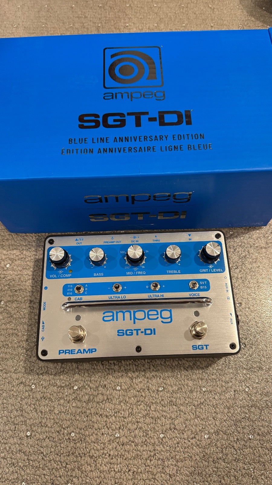 Ampeg SGT DI Blue Line Anniversary Edition