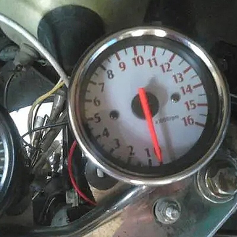 1.6W Tachometer, Easy to Read Electronic Pointers Display for Engine