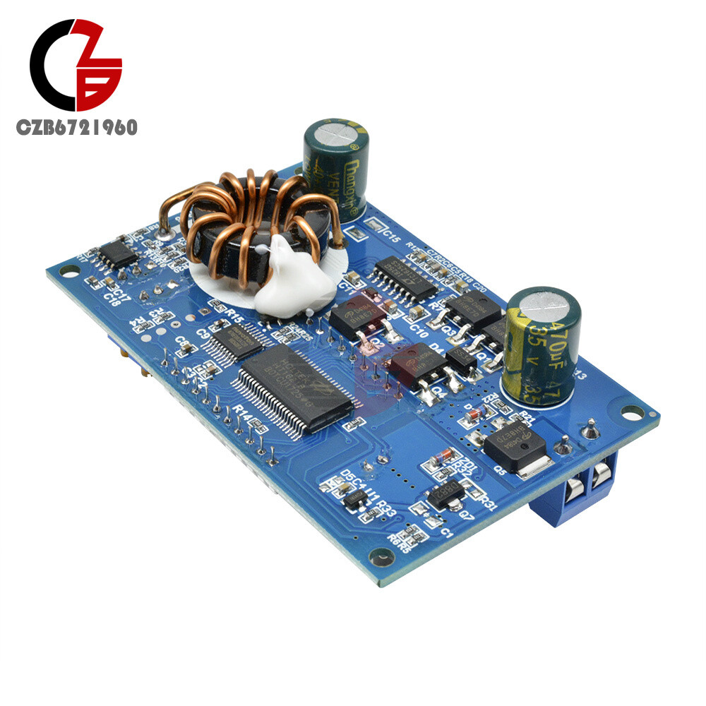 12A Digital LCD Display 24v19v12v to 5v6v adjustable buck module with shell